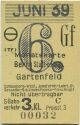 Monatskarte - Berlin Stadt- und Ringbahn Gartenfeld - Fahrkarte