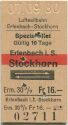 Luftseilbahn Erlenbach-Stockhorn - Spezialbillet