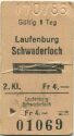 Laufenburg Schwaderloch und zurück - Fahrkarte