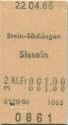 Stein-Säckingen Sisseln - Fahrkarte