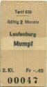 Tarif 639 Laufenburg Mumpf - Fahrkarte