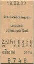Stein-Säckingen Leibstadt Schinznach Dorf - Fahrkarte