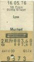 Lyss Murten und zurück - Fahrkarte