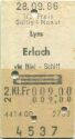 Lyss Erlach via Biel Schiff und zurück - Fahrkarte