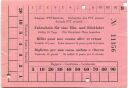 Schweizerische PTT-Betriebe - Fahrschein