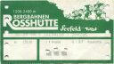 Bergbahnen Rosshütte Seefeld - Fahrkarte