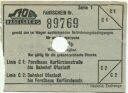 Fahrschein - Potsdam-Babelsberg - StOB