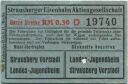 Fahrschein - Strausberger Eisenbahn Aktiengesellschaft