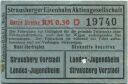 Fahrschein - Strausberger Eisenbahn Aktiengesellschaft