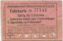 Schöneiche Kalkberge - Strassenbahnverband Schöneiche Kalkberge GmbH - Fahrkarte