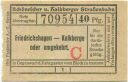 Schöneiche Kalkberge - Schöneicher und Kalkberger Strassenbahn - Fahrschein