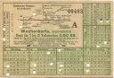 Fahrkarte - Stadtwerke Potsdam - Abt. Strassenbahn - Wochenkarte