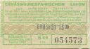 Berlin - BVG Ermässigungsfahrschein 1976