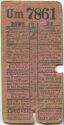 London - London County Council Tramways L.C.C. Trams - Ticket
