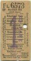 London - Omnibus Ticket - Fahrschein