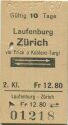 Laufenburg Zürich via Frick oder Koblenz-Turgi retour - Fahrkarte