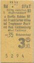 Fahrkarte - Berlin - Gültig zwischen Rahnsdorf und Berlin Schlesischer Bahnhof