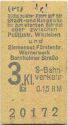 Fahrkarte - Berlin - Gültig zu einer Fahrt auf der Stadt- und Ringbahn