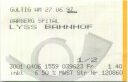 Postauto 1997 - Aarberg Spital Lyss Bahnhof Fahrschein