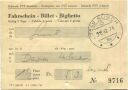 Schweizerische PTT-Betriebe - Fahrschein 1976 - Susch Davos
