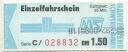 NVS Nahverkehr Schwerin GmbH - Einzelfahrschein