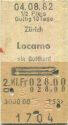 Zürich Locarno via Gotthard retour - Fahrkarte