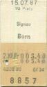 Signau Bern - Fahrkarte