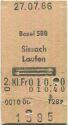 Basel Sissach Laufen retour - Fahrkarte