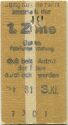 Fahrkarte - Berlin - Berliner S-Bahn