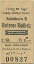 Solothurn Baseltor Hinteres Riedholz retour - Fahrkarte