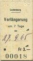 Laufenburg - VerlÄngerung um 7 Tage