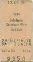 Lyss Solothurn Solothurn West via Büren einfach - Fahrkarte