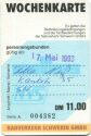 Nahverkehr Schwerin GmbH - Wochenkarte