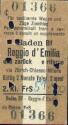 Baden Bf Reggio d'Emilia und zurück via Zürich Chiasso Milano - Fahrkarte