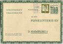 Bund - Funklotteriekarte 15 Pfg. Berlin-Tegel