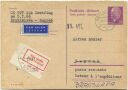Postkarte - P74 A - Druckvermerk III 18 185 Ag 400