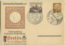 Postkarte - Privatganzsache 5. Reichsbundestag