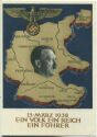 Postkarte - 13. März 1938