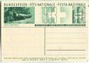 Bundesfeier-Postkarte 1933 - 10 Cts