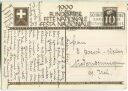 Bundesfeier-Postkarte 1929 - 10 Cts