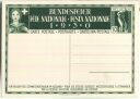 Bundesfeier-Postkarte 1930 - 10 Cts