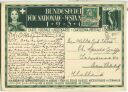 Bundesfeier-Postkarte 1930 - 10 Cts