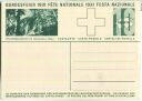 Bundesfeier-Postkarte 1931 - 10 Cts Sturmschäden im Riedholz