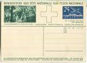 Bundesfeier-Postkarte 1931 - 25 Cts Sturmschäden im Riedholz