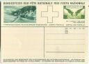 Bundesfeier-Postkarte 1931 - 40 Cts Lawinenschäden in Platta