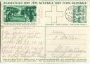 Postkarte 1932 - 10 Cts Männer an Webstühlen