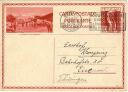 Ganzsache - Schweiz - Bildpostkarte - Bern - Flugplatz - Zumstein-Nr. 123-007b - Bedarf von Bern nach Eisenach 19.08.1929