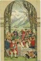 Bundesfeier Postkarte 1918 - Für unsere Soldaten - Unterwaldner Landsgemeinde