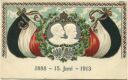 Postkarte - 25 Jahre Regentschaft 1888-1913