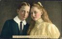 Postkarte - Prinz Joachim und Prinzessin Victoria Luise